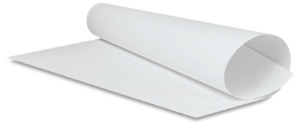 Open in modal - Strathmore Museum Barrier Paper - Sheet shown rolled loosely