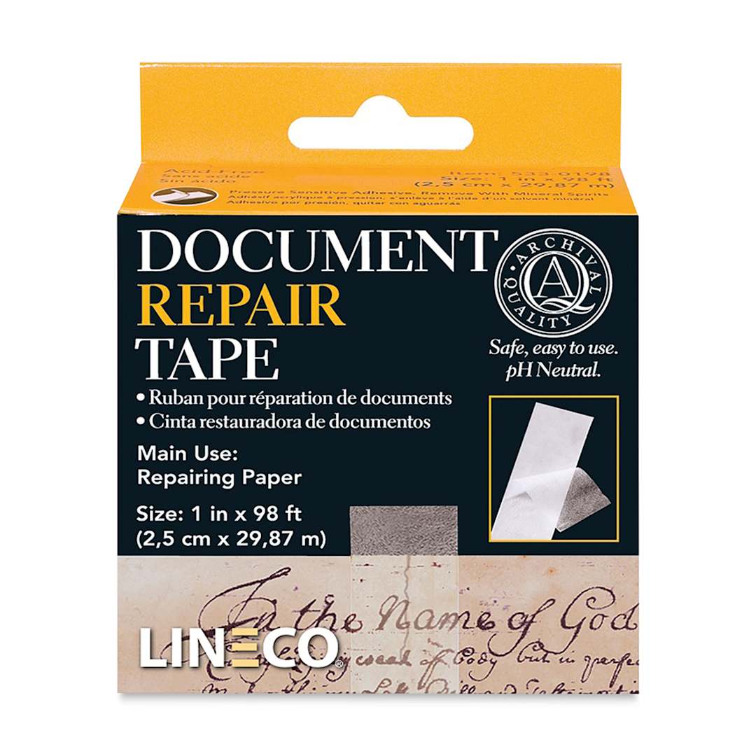 Open in modal - Lineco Document Repair Tape - 1" x 98 ft