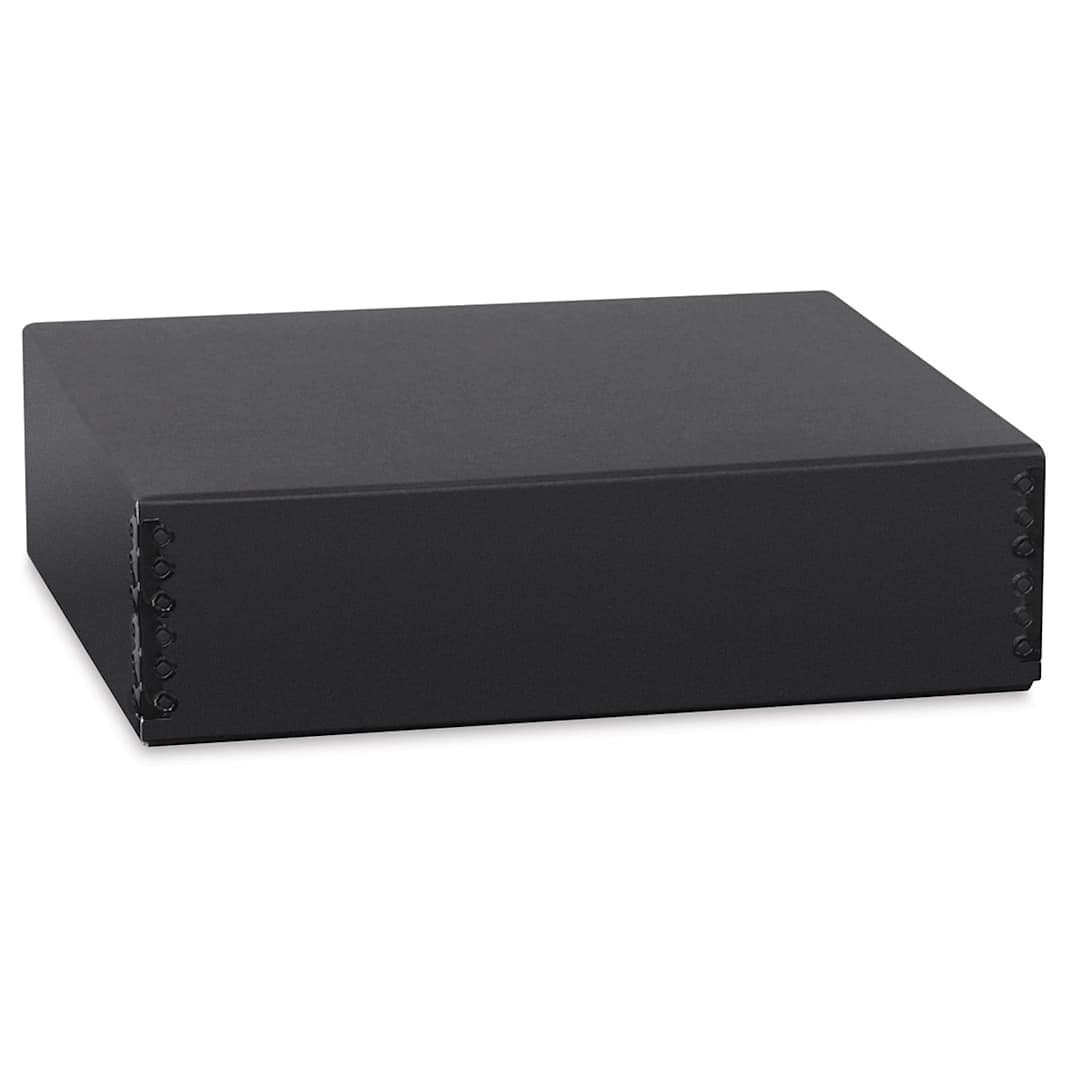 Open in modal - Lineco Museum Storage Box - 10" x 8" x 3", Black