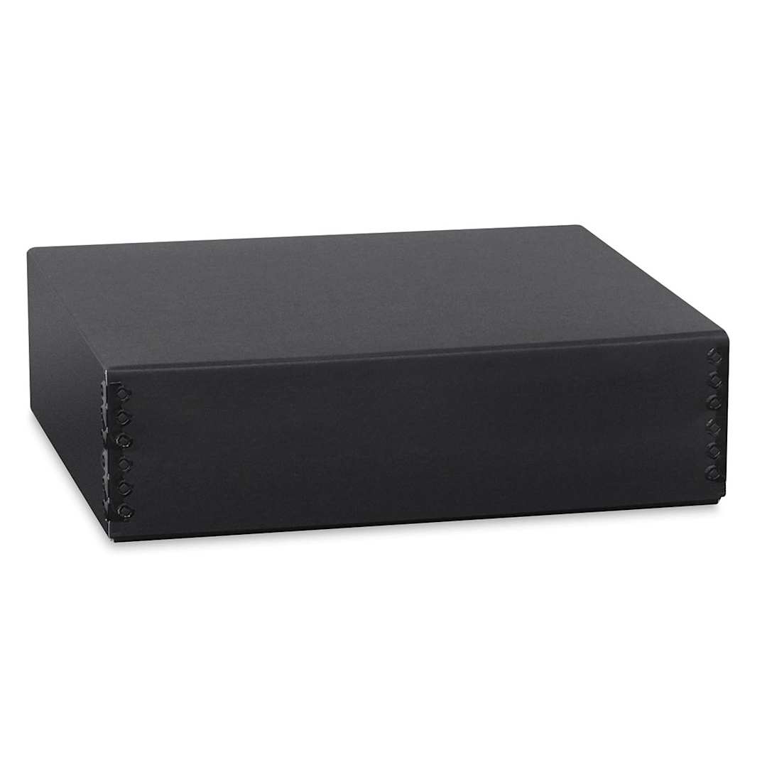 Open in modal - Lineco Museum Storage Box - 11-1/2" x 14-1/2" x 3", Black