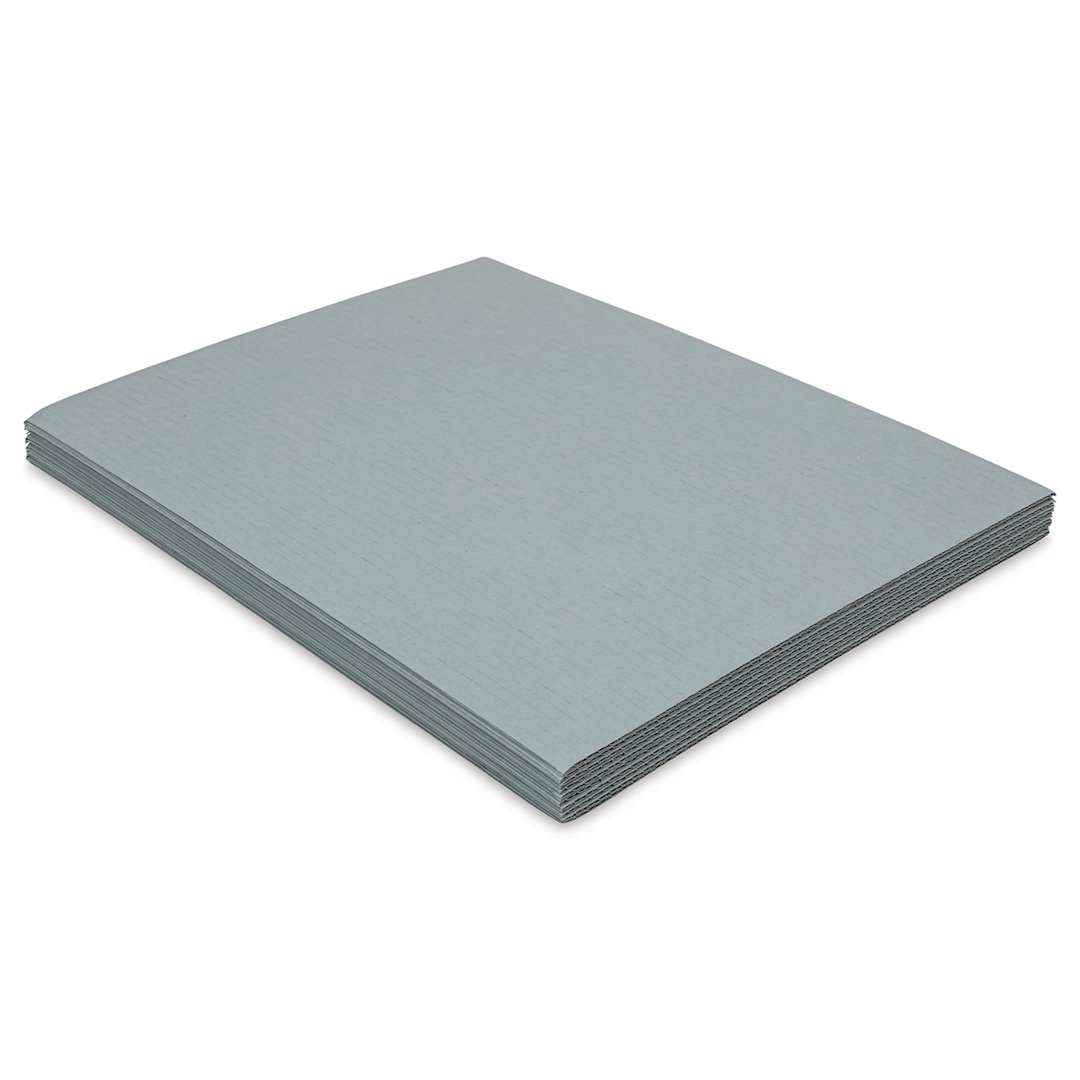 Open in modal - Lineco Backer Board Pack - 14" x 18", Blue/Gray, Pkg of 10