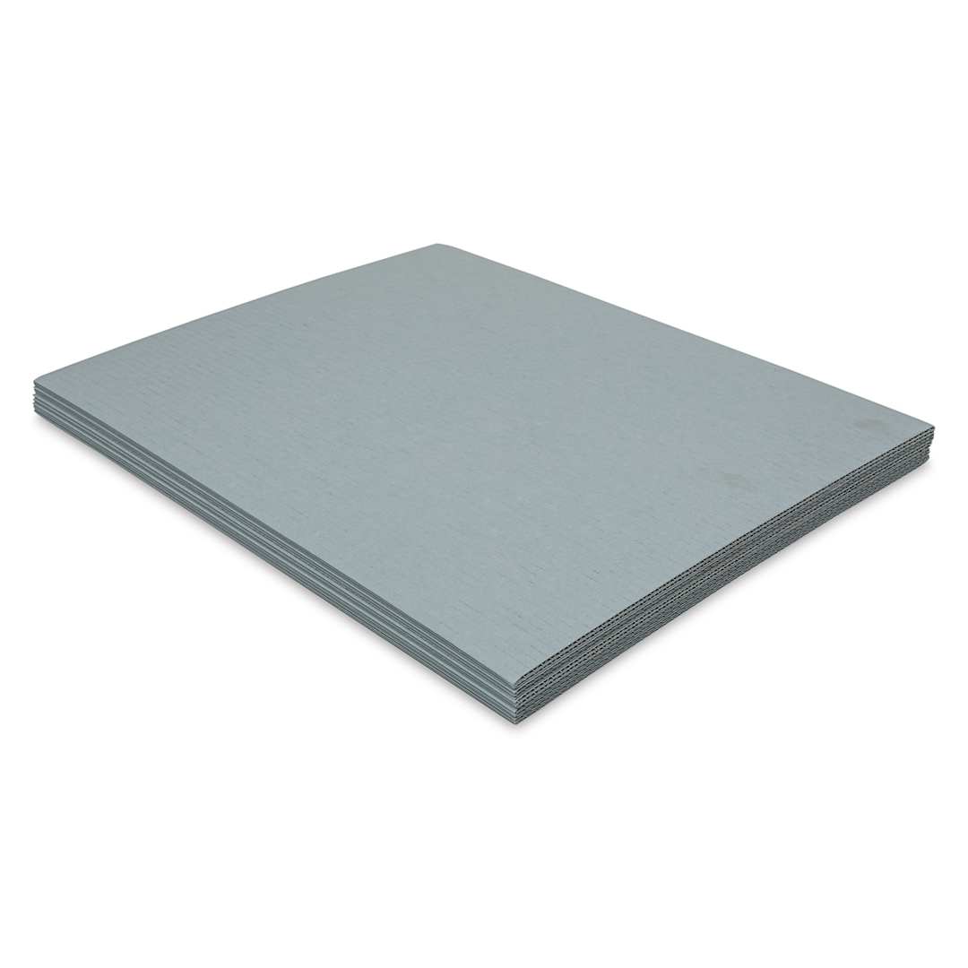 Open in modal - Lineco Backer Board Pack - 16" x 20", Blue/Gray, Pkg of 10
