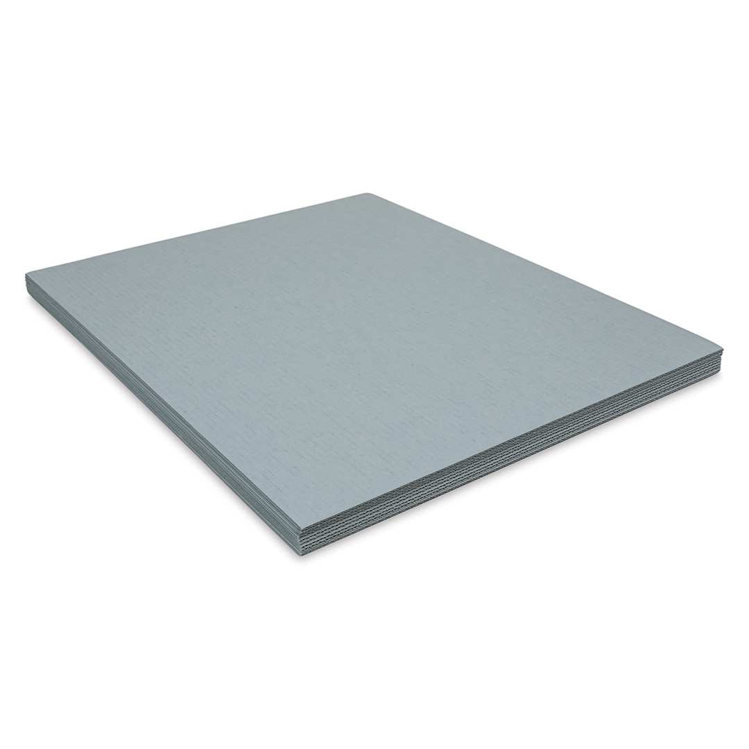 Open in modal - Lineco Backer Board Pack - 20" x 24", Blue/Gray, Pkg of 10