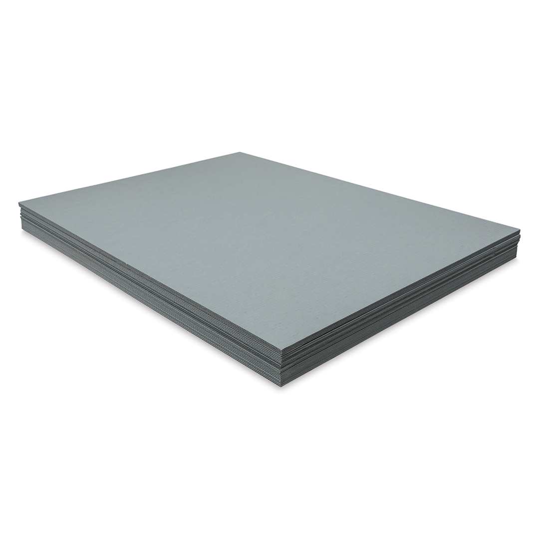 Open in modal - Lineco Backer Board Pack - 30" x 40", Blue/Gray, Pkg of 25