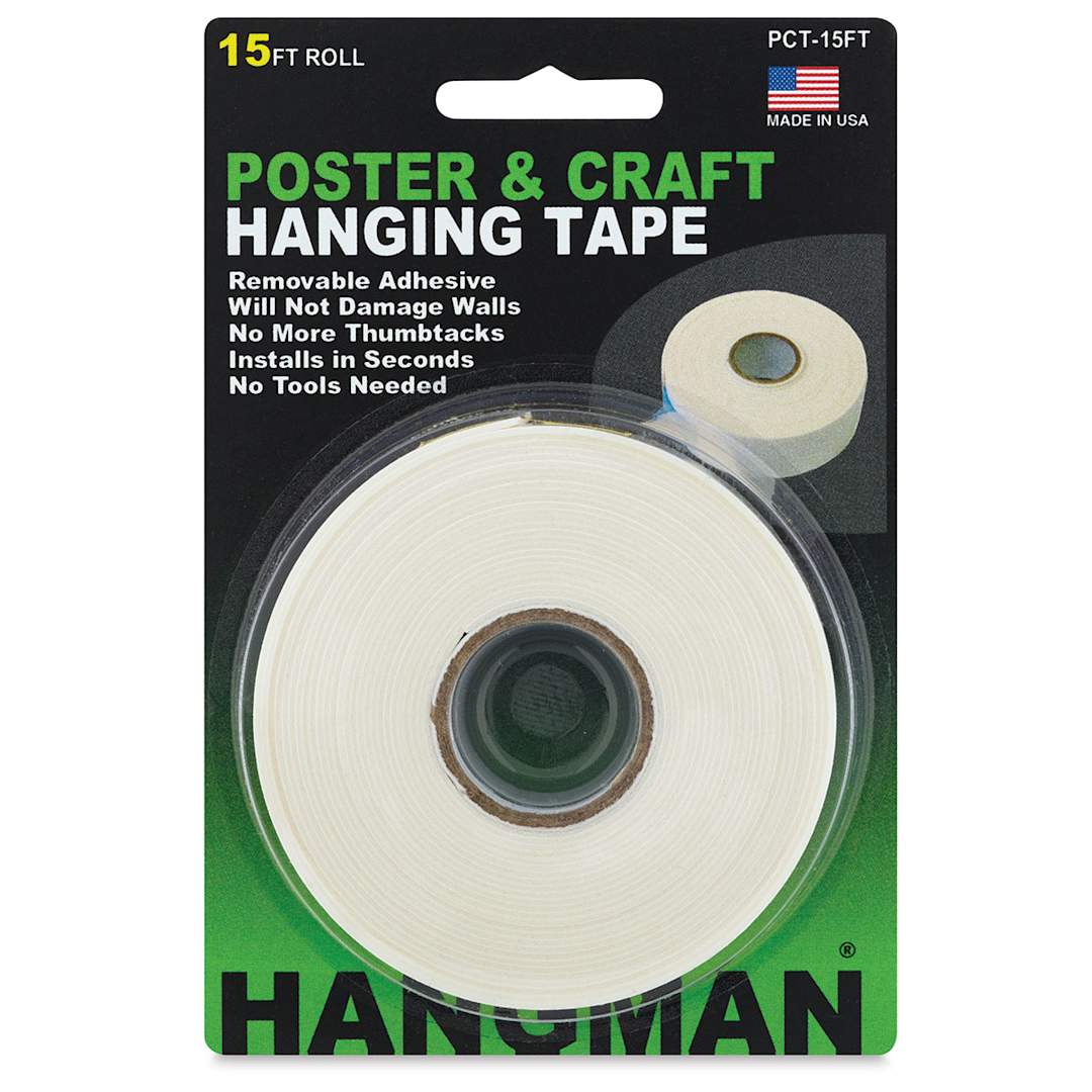 Open in modal - Hangman Poster and Craft Tape - Front view of blister package
