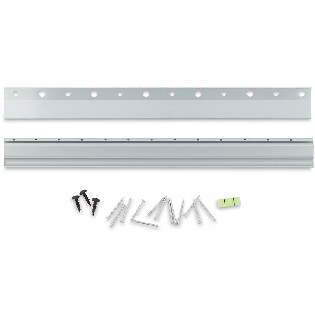 Open in modal - Hangman Wall Saver Hanging Kits - Components of 12 inch Kit