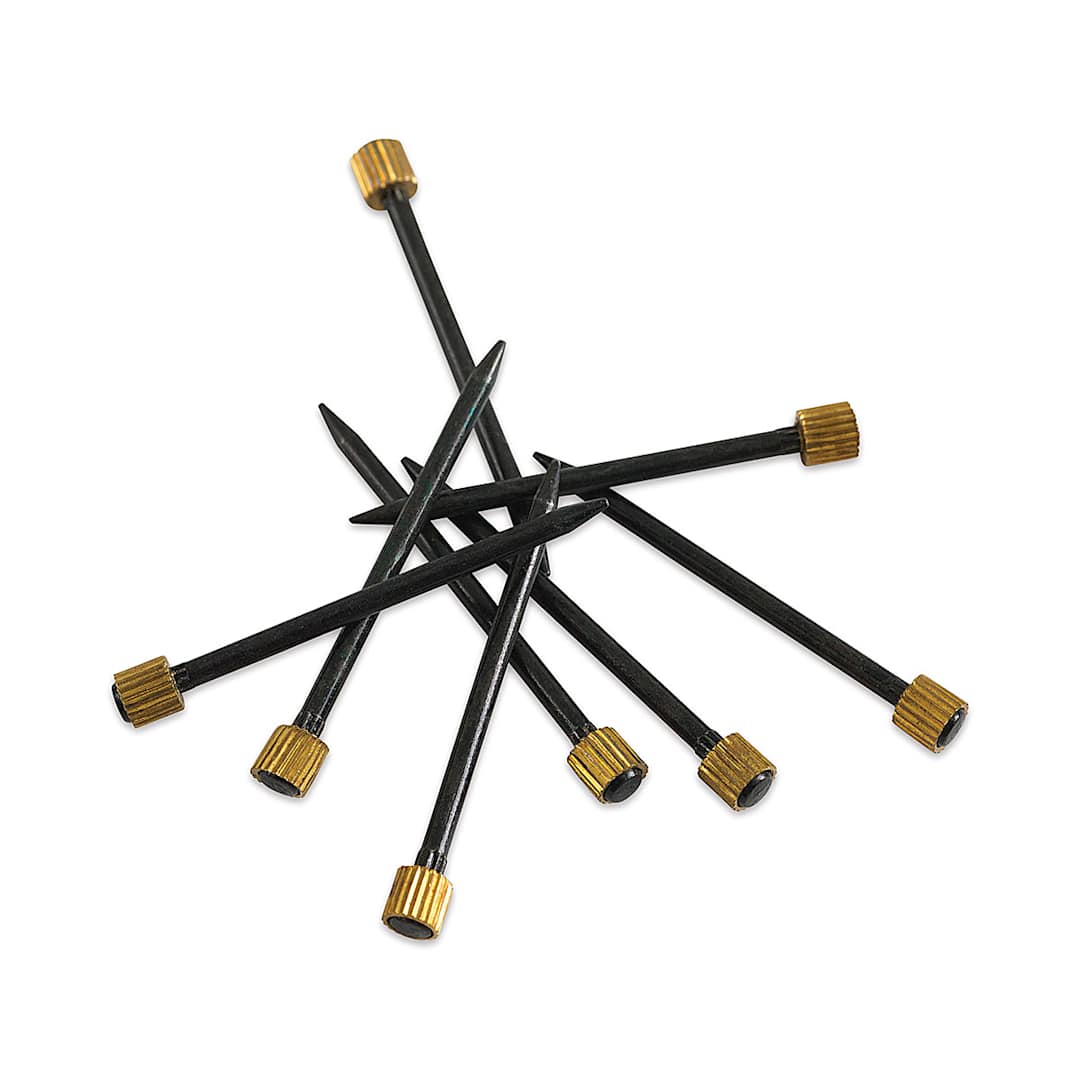 Open in modal - Ook Blue Steel Pro Nails - 8 loose Nails in pile
