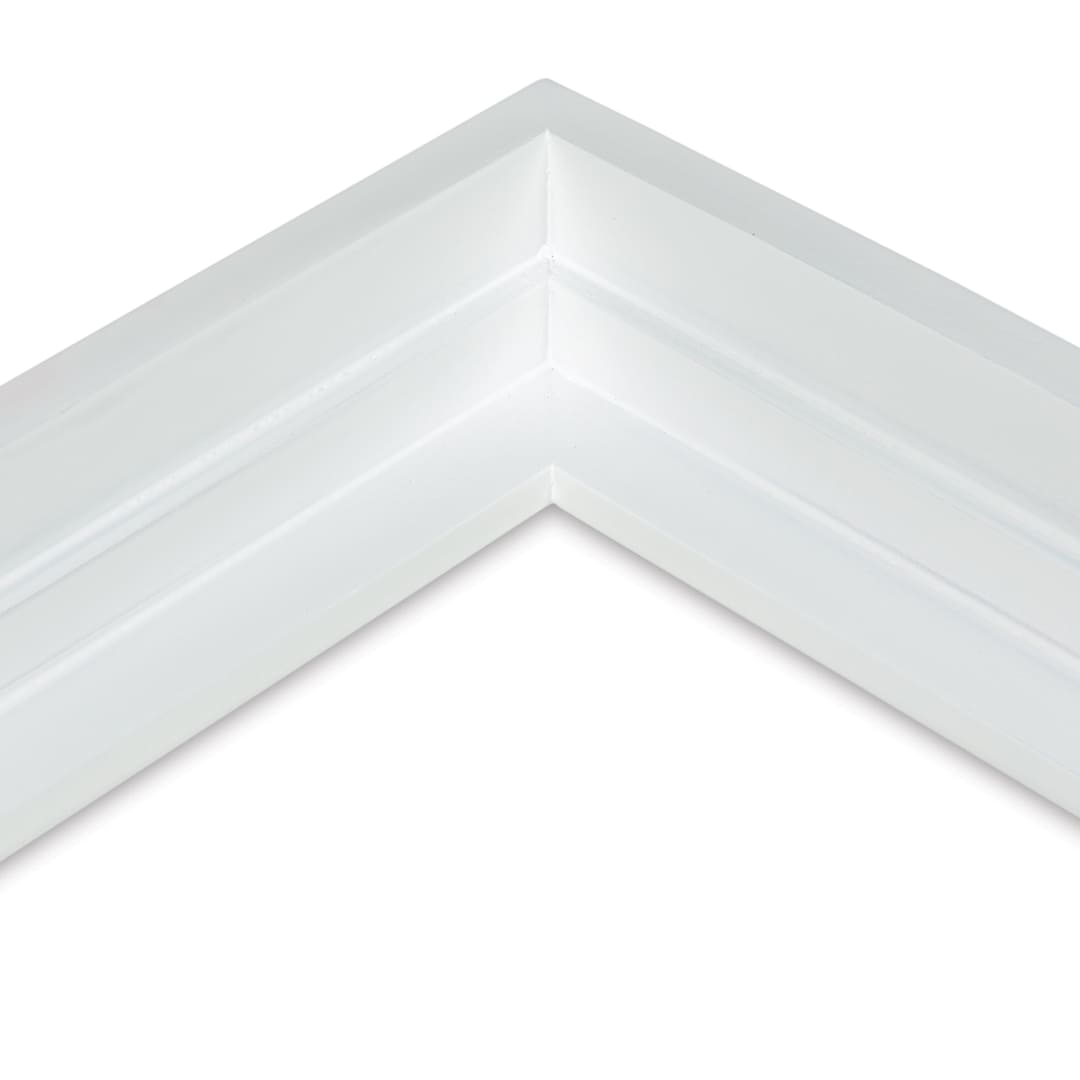 Open in modal - Ampersand Floaterframe - Bold, White 6" x 6", 1-1/2" 