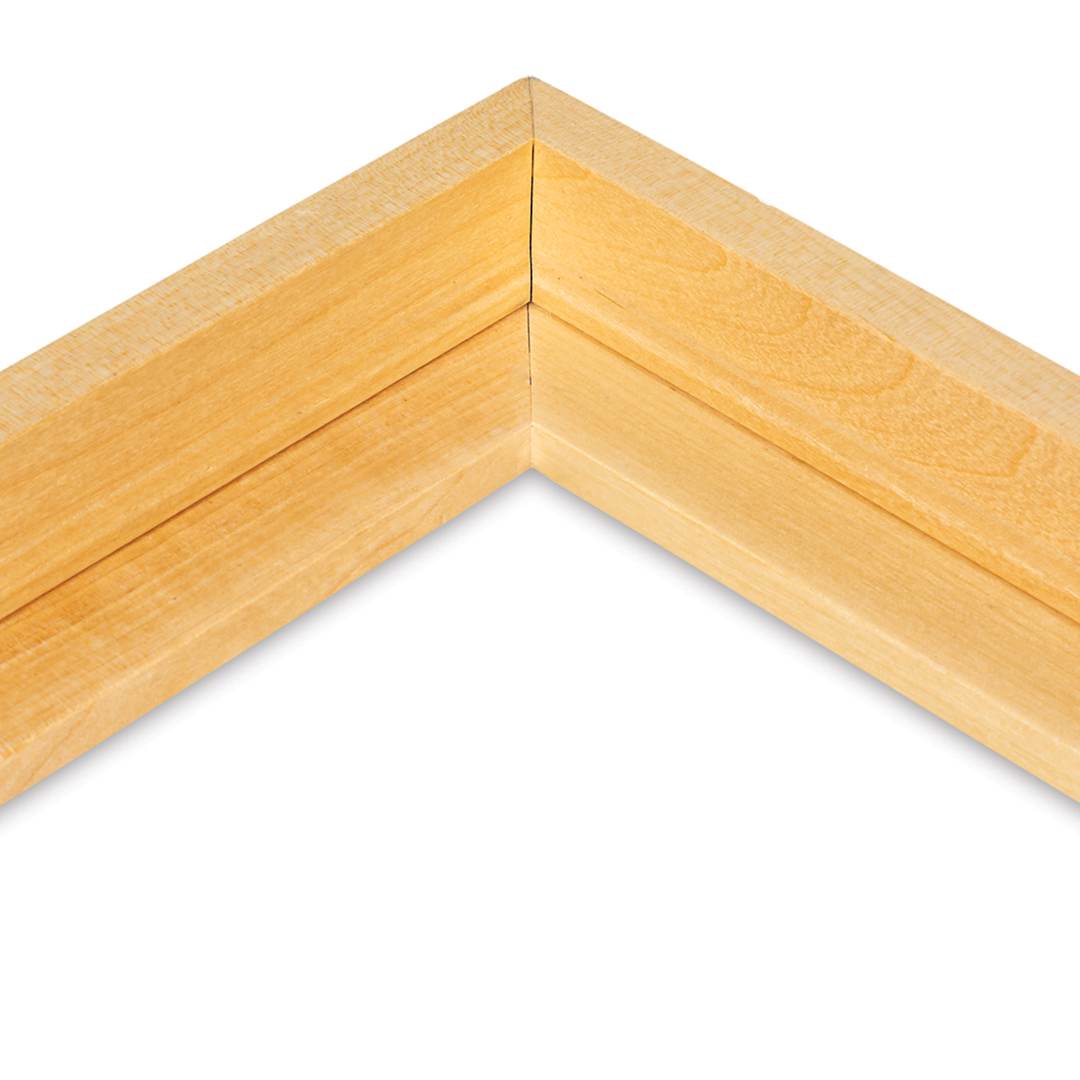 Open in modal - Ampersand Floaterframe - Bold, Maple, 6" x 6", 7/8" 