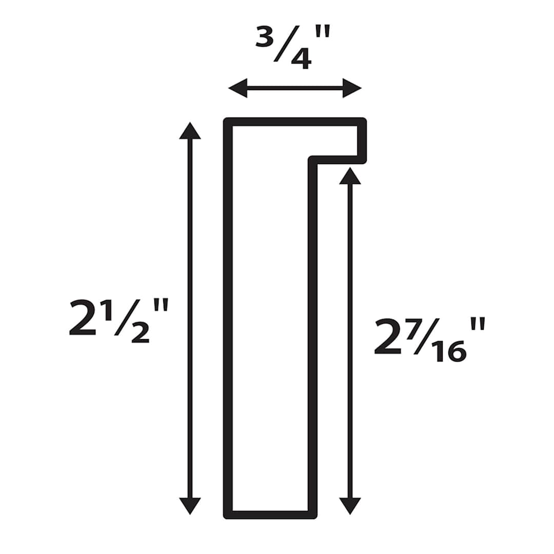 Open in modal - Diagram showing inside and outside profiles