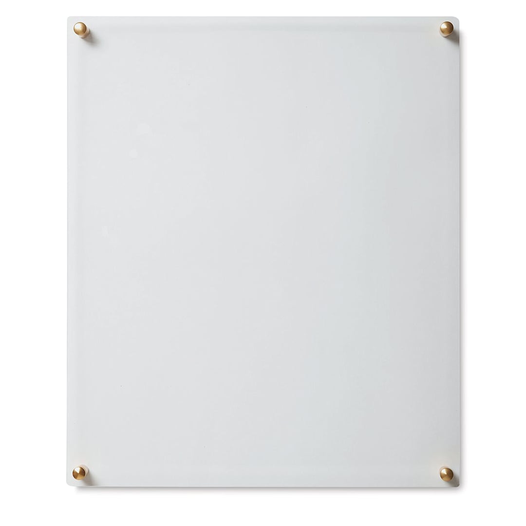 Open in modal - Cool Modern Frames - Front view of 15" x 18" frame with Goldtone hardware