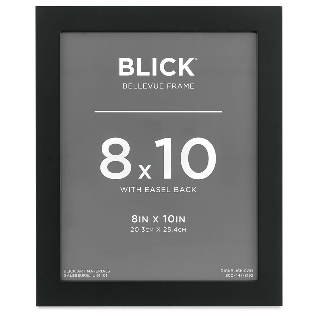 Open in modal - Blick Bellevue Frame - Black, 8" x 10", front of frame