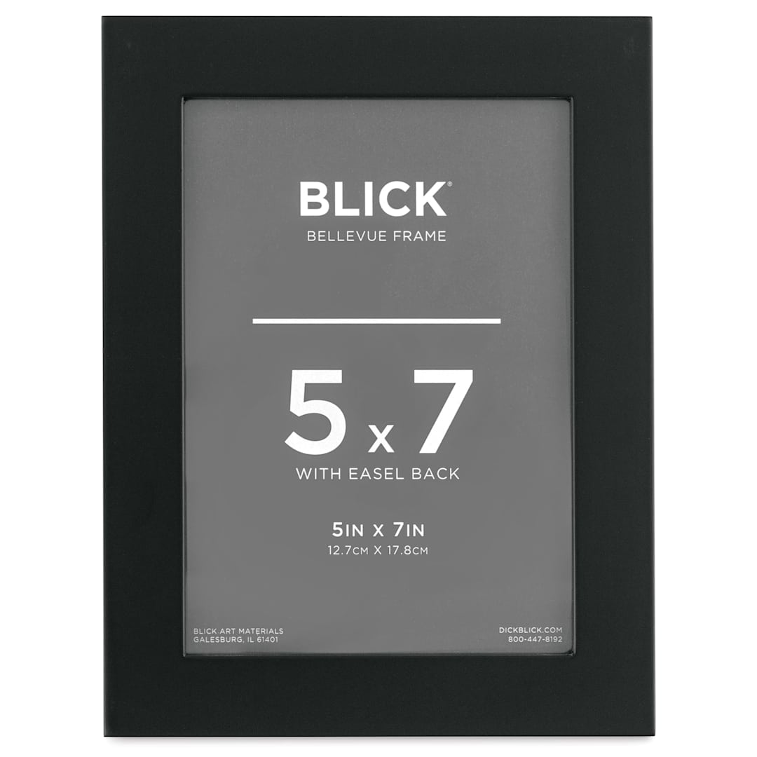 Open in modal - Blick Bellevue Frame - Black, 5" x 7", front