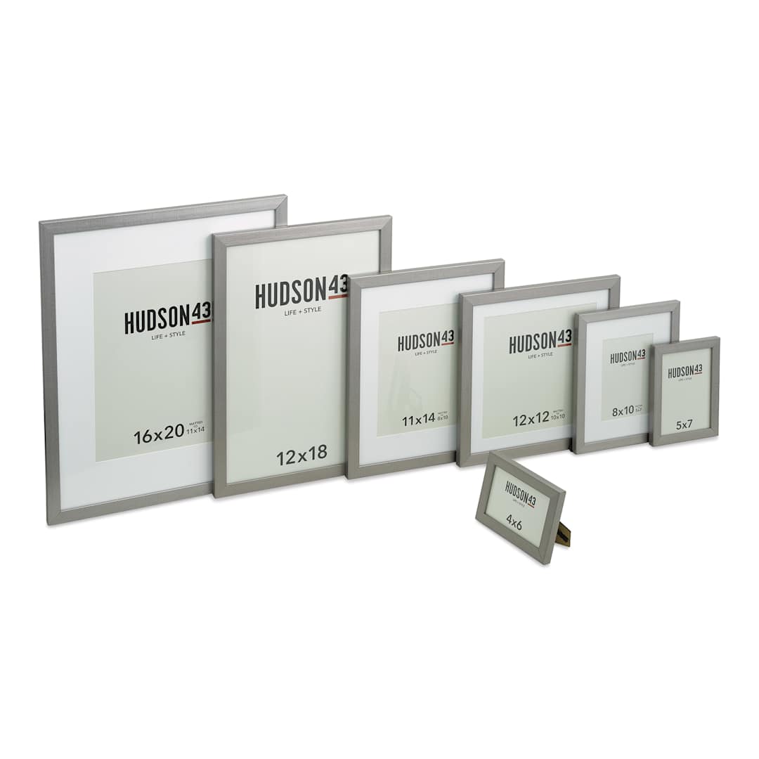 Open in modal - Hudson 43 Gallery Metallic Frames (Silver finish in all sizes)
