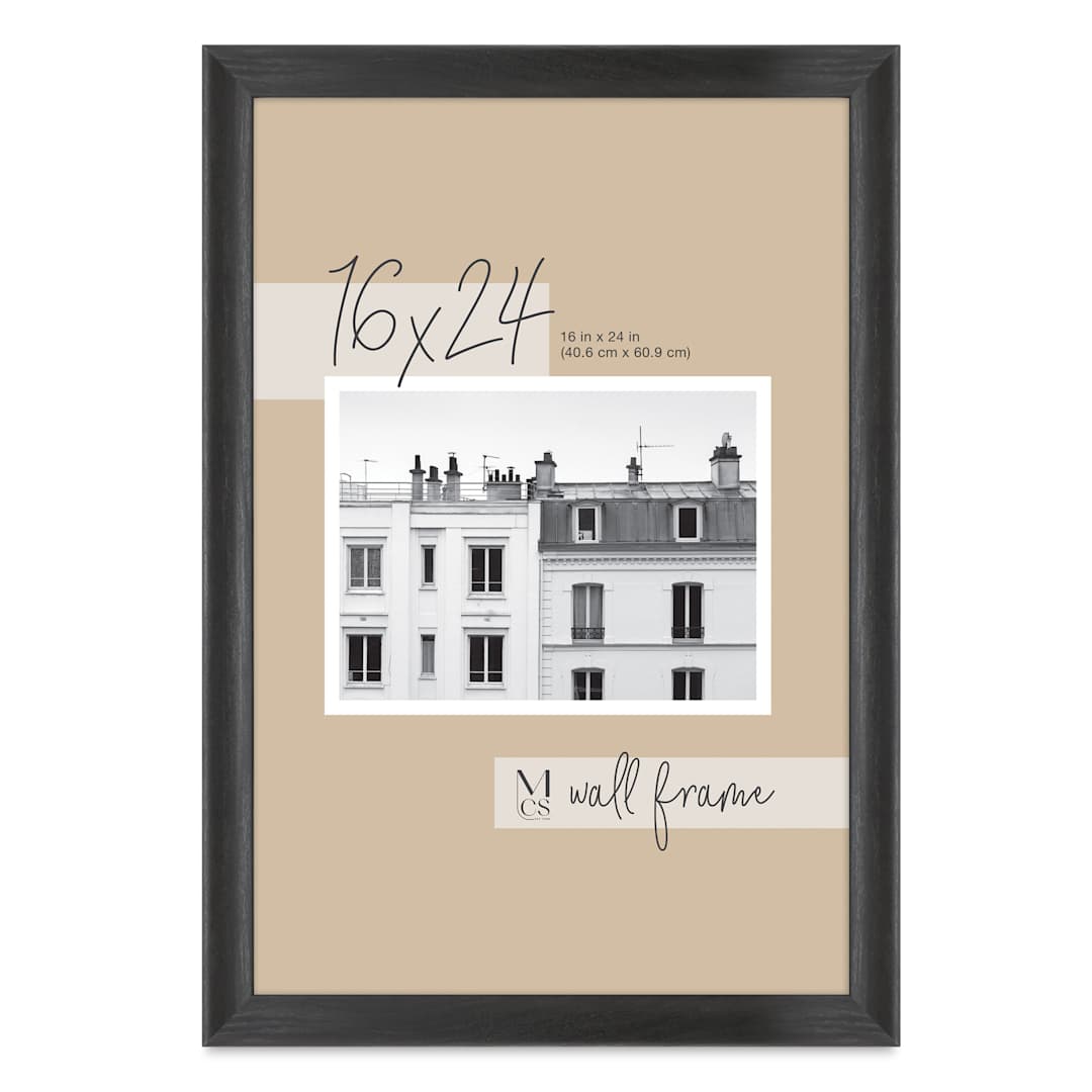 Open in modal - MCS Classic Edge Frame - 16" x 24", Black