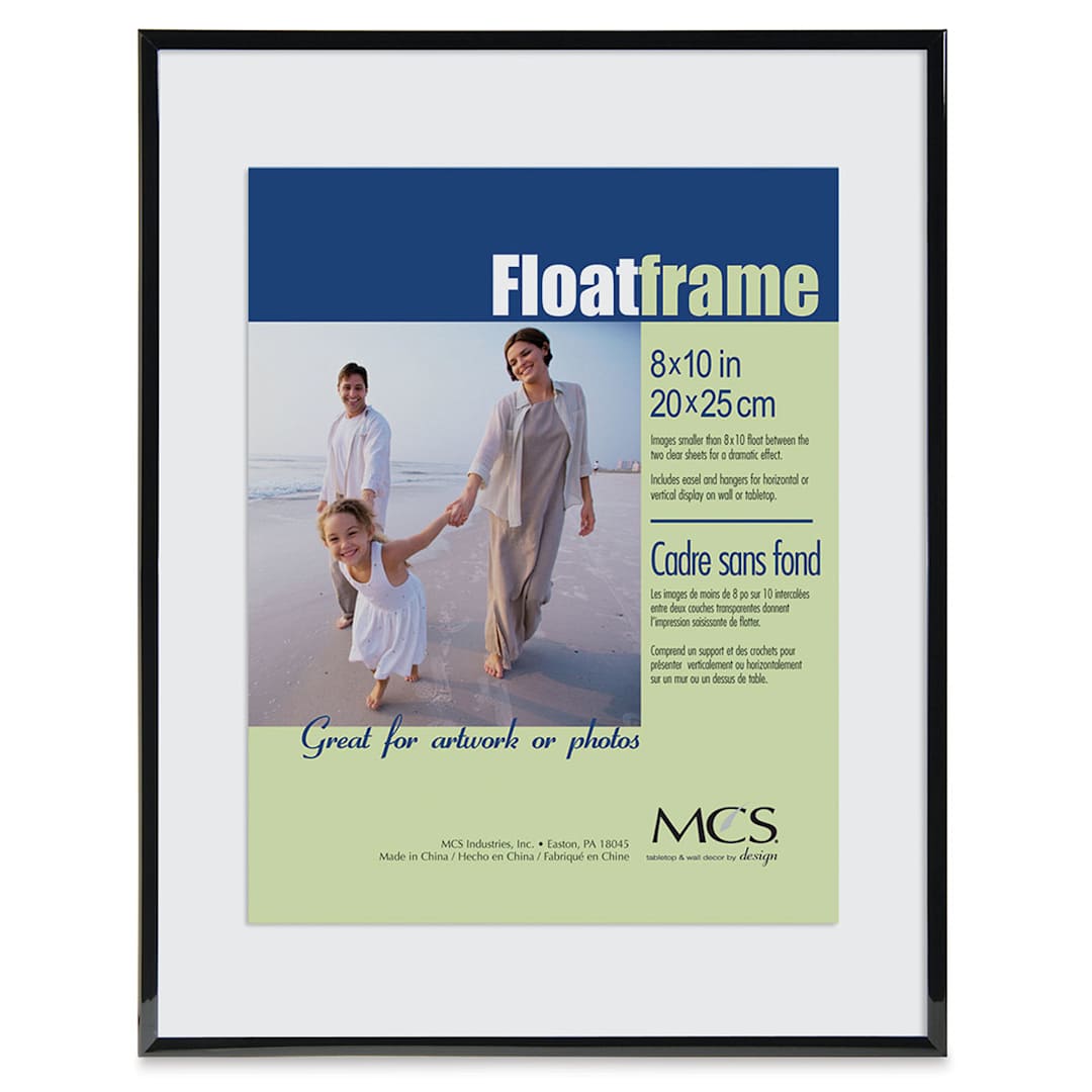 Open in modal - MCS Float Frame - Black, 8" x 10"