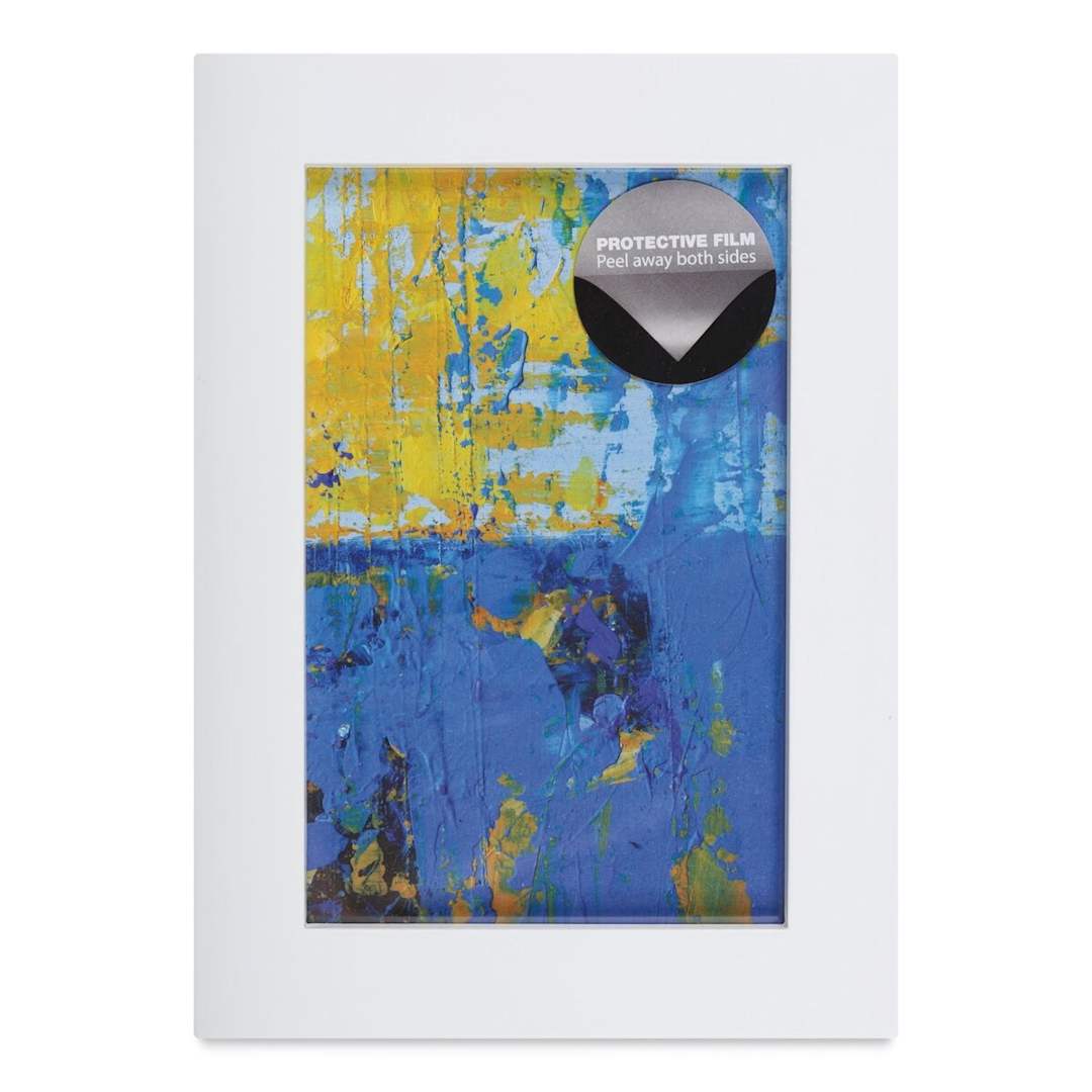 Open in modal - Blick Wood Gallery Frame - White, 4" x 6"