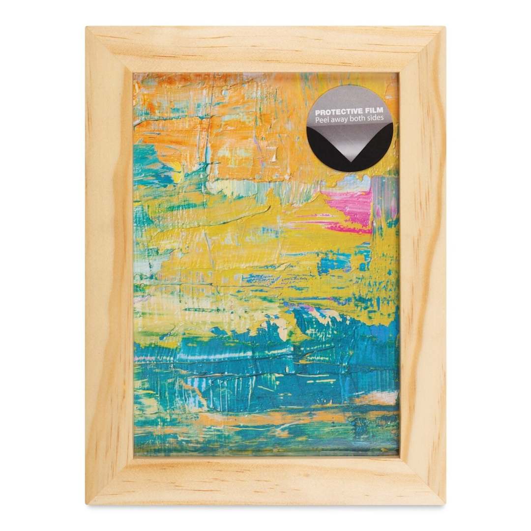 Open in modal - Blick Wood Gallery Frame - Natural, 5" x 7"