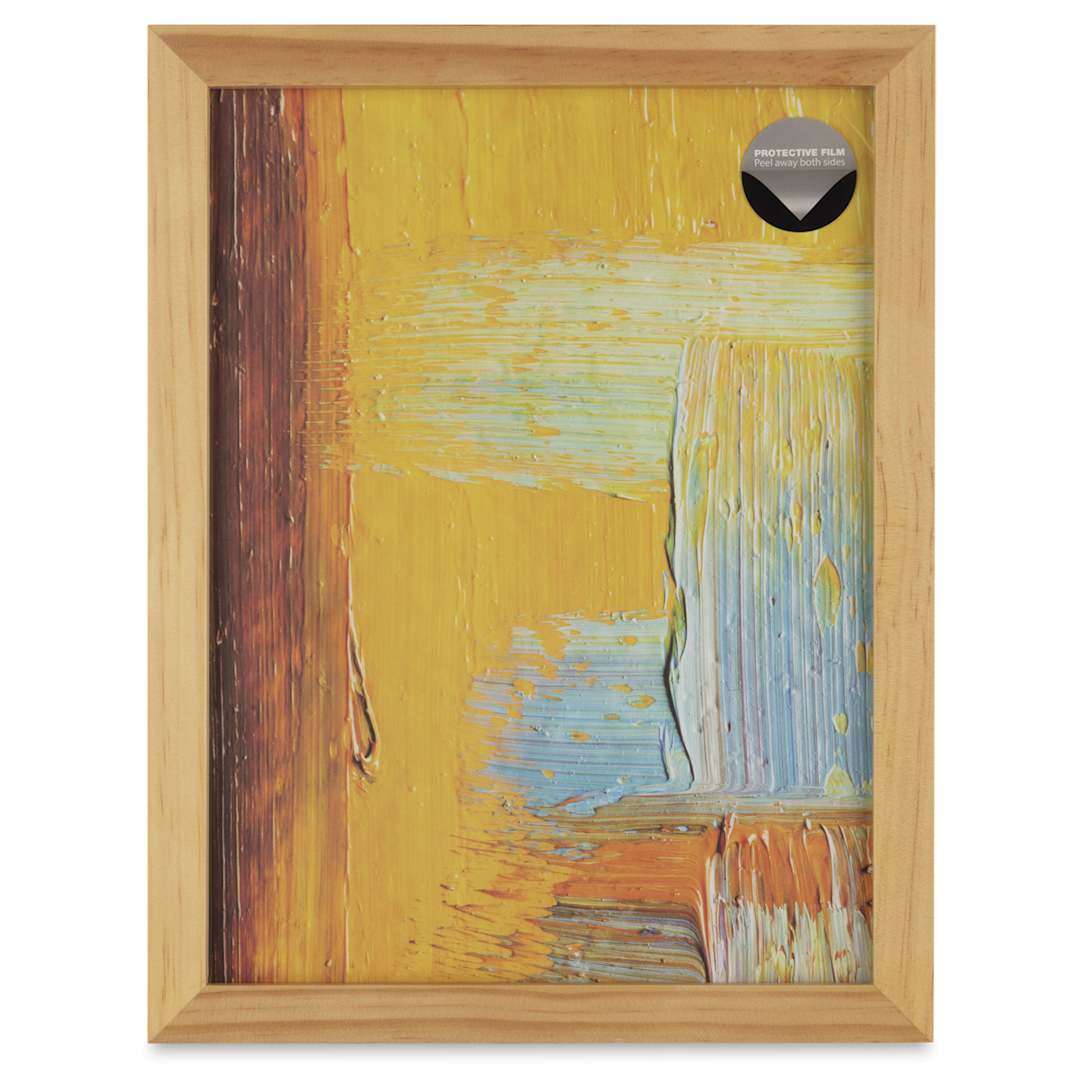 Open in modal - Blick Wood Gallery Frame - Natural, 9" x 12"