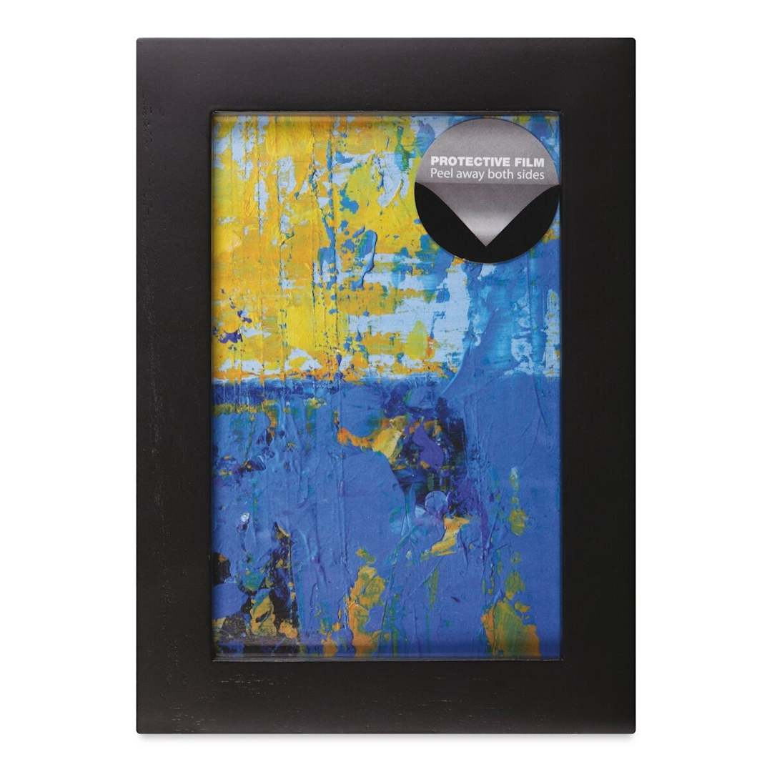 Open in modal - Blick Wood Gallery Frame - Black, 4" x 6"