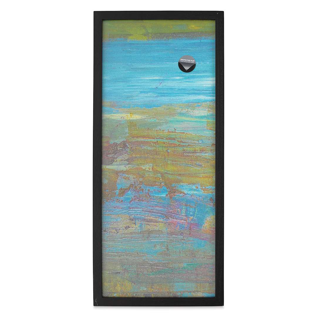 Open in modal - Blick Wood Gallery Frame - Black, 10" x 24"