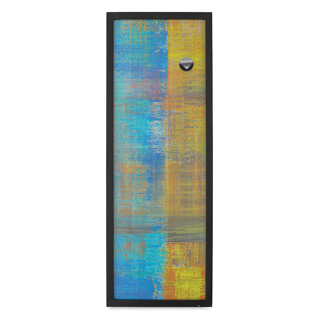Open in modal - Blick Wood Gallery Frame - Black, 10" x 30"