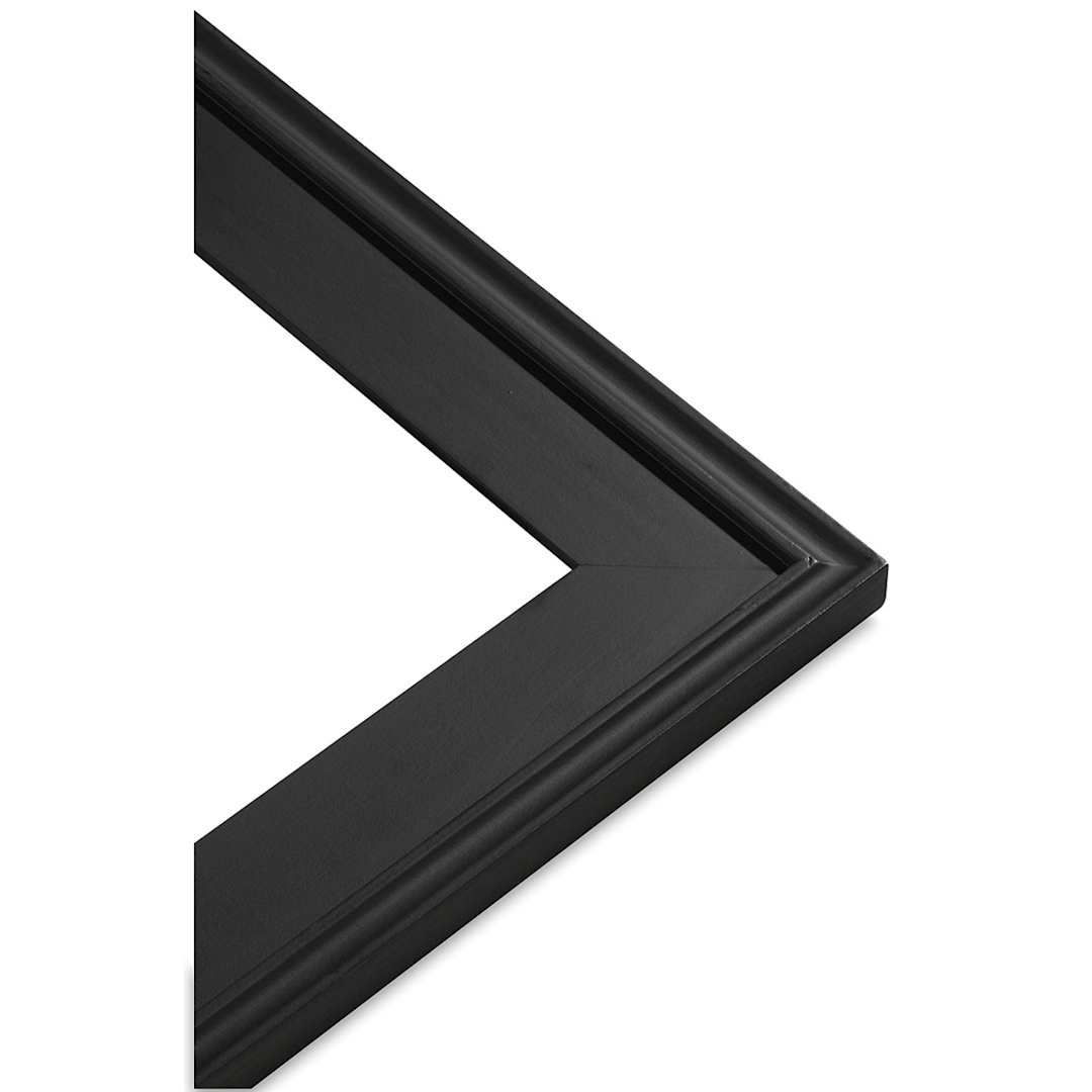 Open in modal - Blick Simplon Econo Wood Frame - 5" x 7" x 3/8", Black