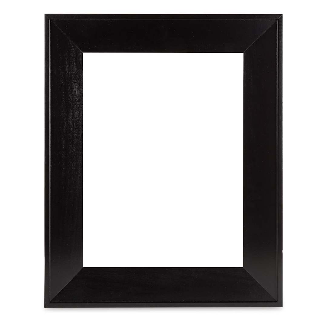 Open in modal - Blick Aliso Wood Frame - 12" x 16" x 1/4", Black