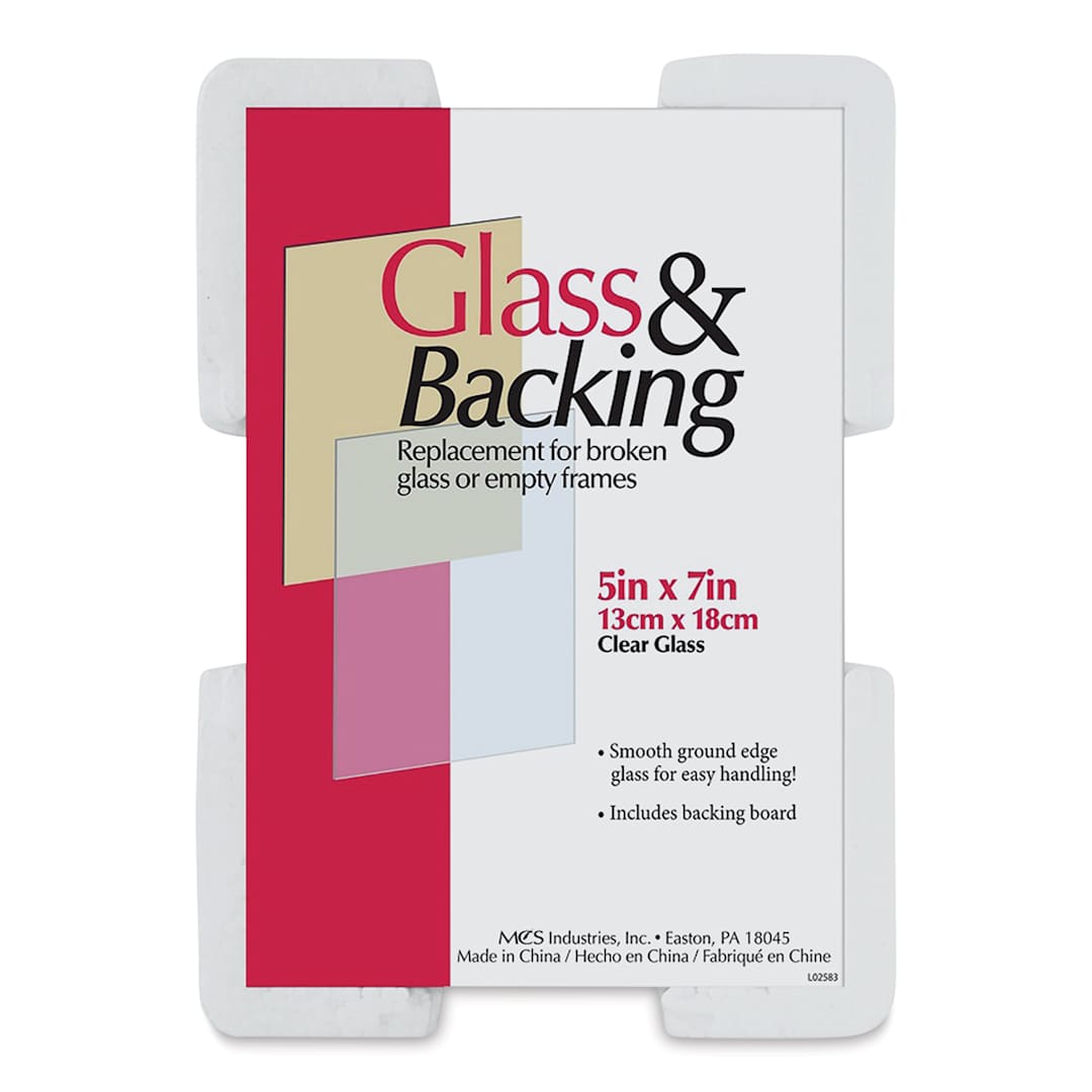 Open in modal - Glass and Backing - 5" x 7"