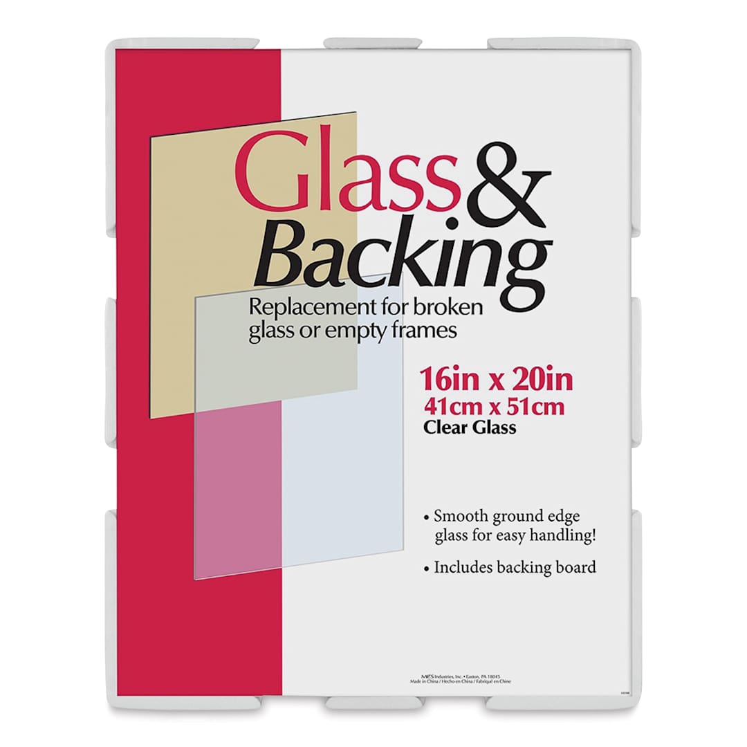 Open in modal - Glass and Backing - 16" x 20"