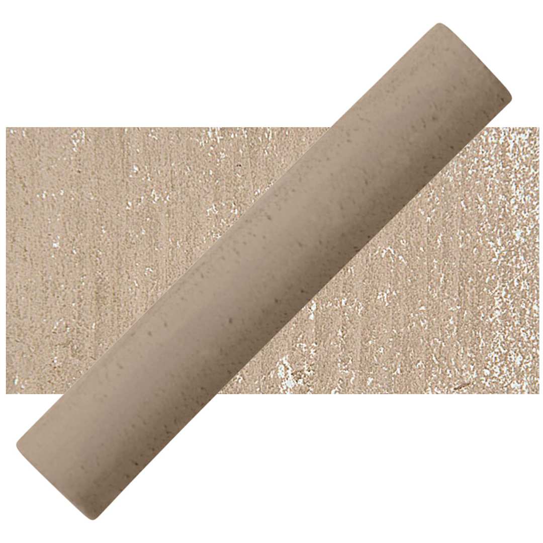 Open in modal - Blockx Soft Pastel - Burnt Umber 434 pastel and swatch