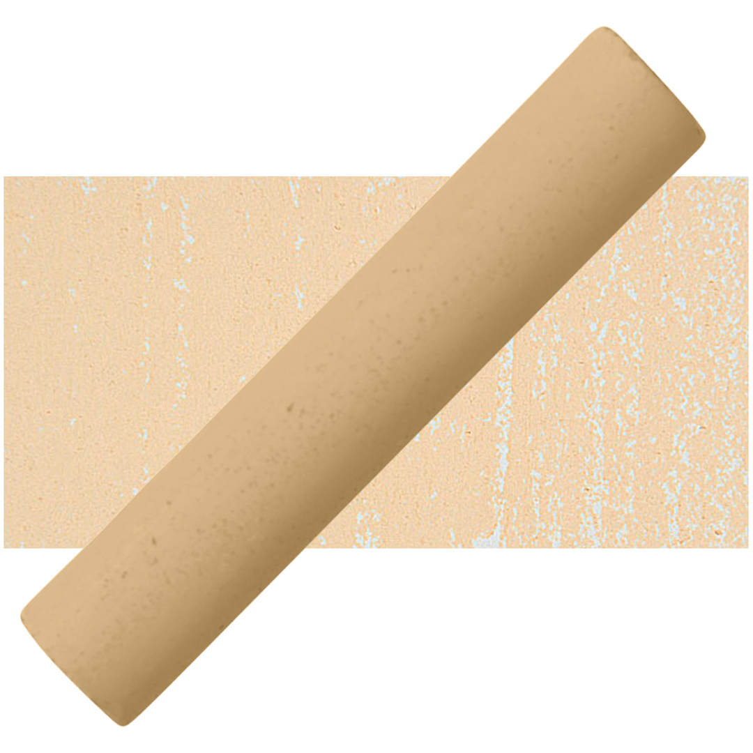 Open in modal - Blockx Soft Pastel - Light Brown Ochre 154 pastel and swatch