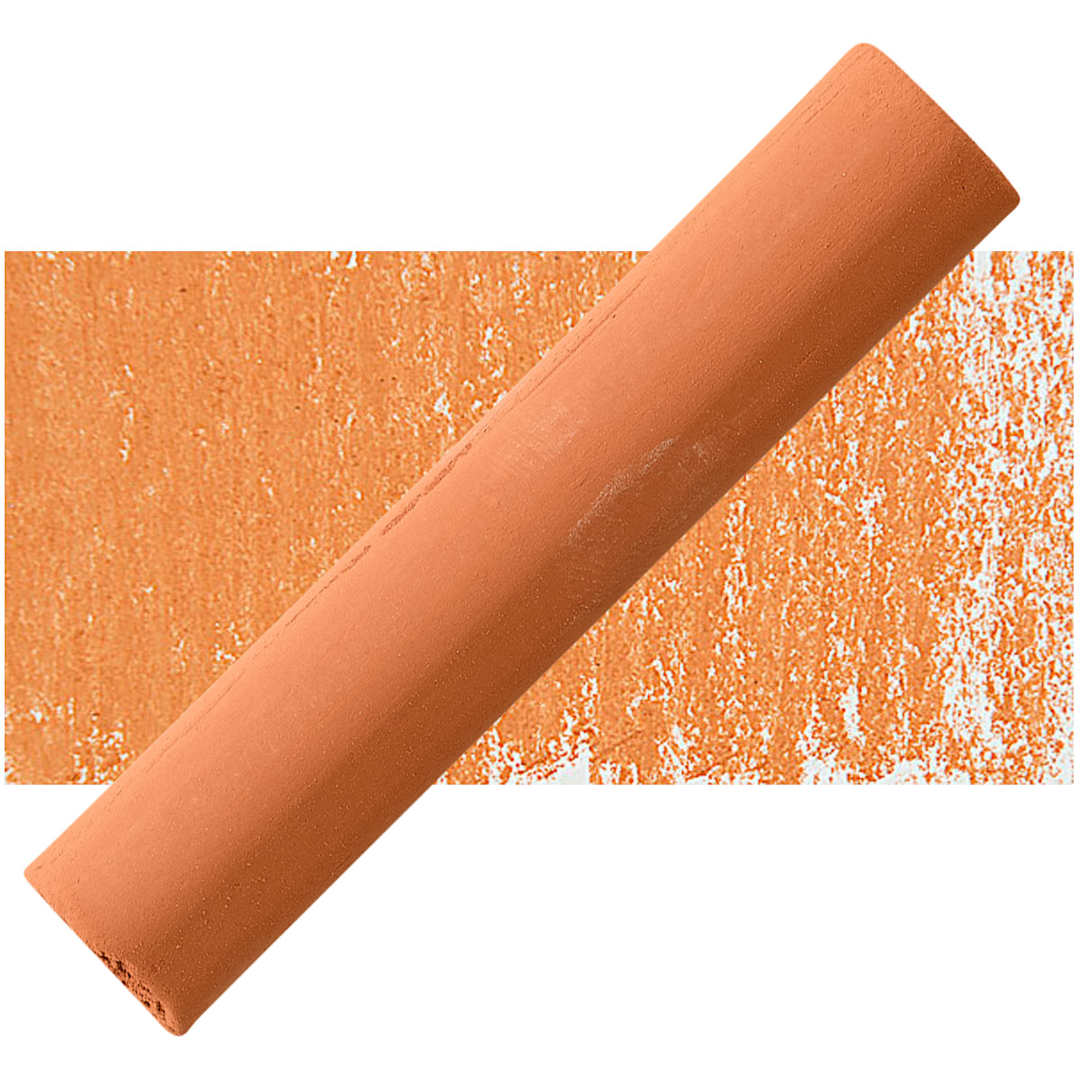 Open in modal - Blockx Soft Pastel - Red Ochre 212 pastel and swatch