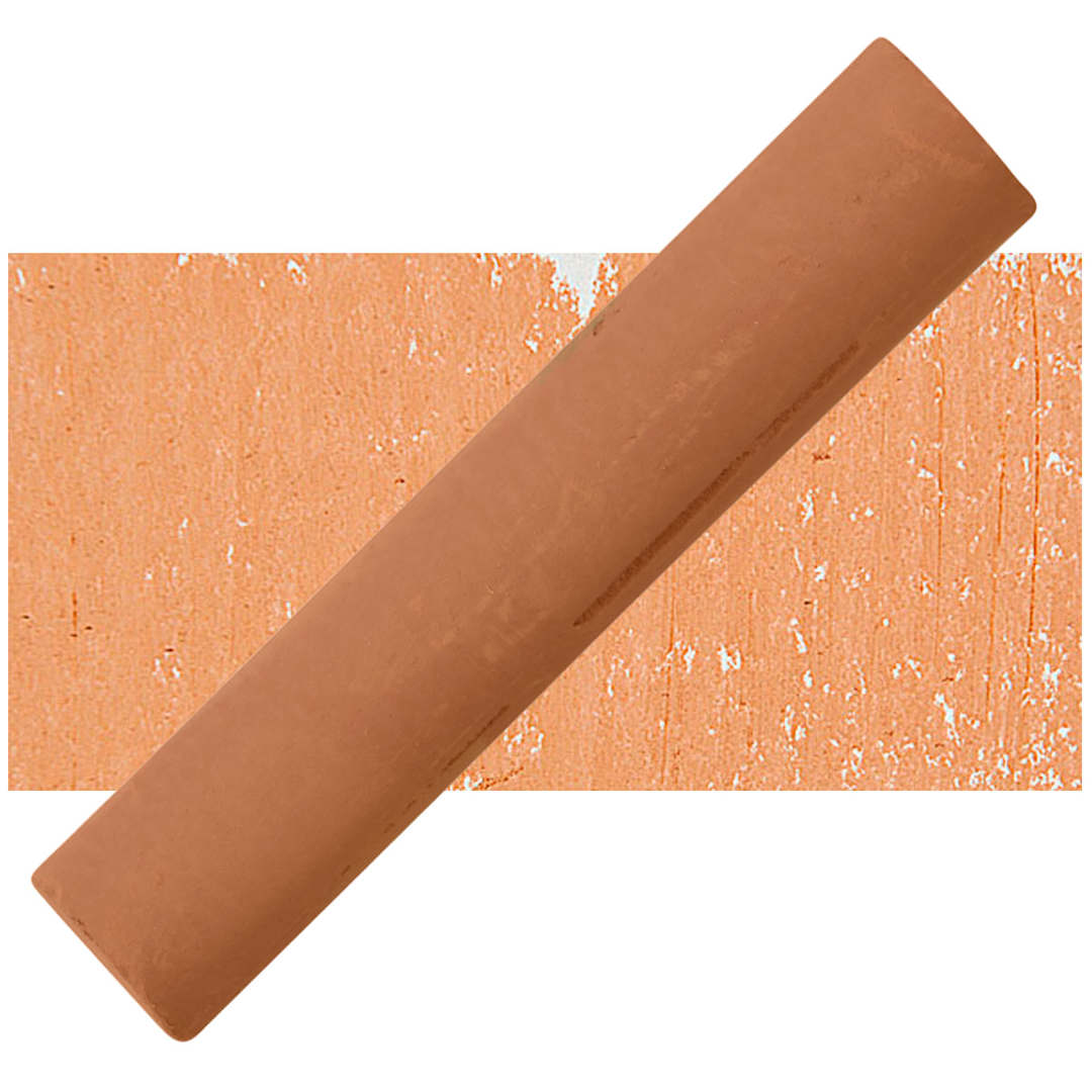 Open in modal - Blockx Soft Pastel - Red Ochre 213 pastel and swatch