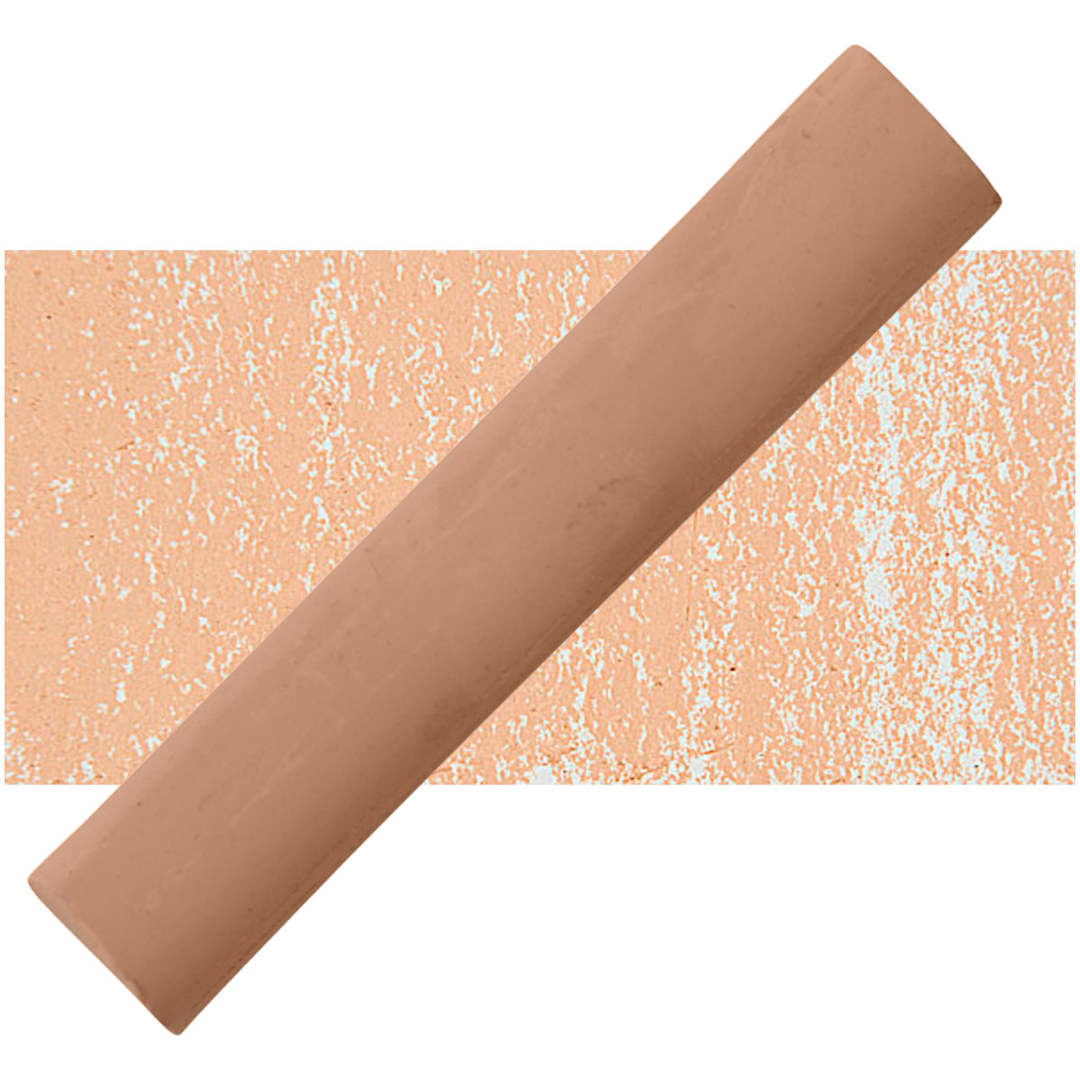 Open in modal - Blockx Soft Pastel - Red Ochre 214 pastel and swatch