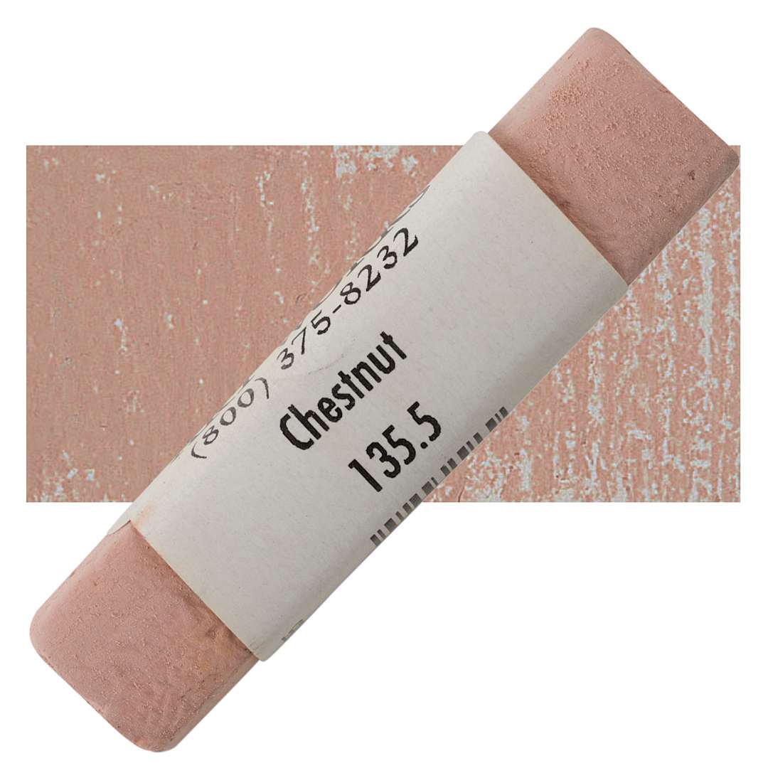 Open in modal - Great American Handmade Pastel - Chestnut 5, 135.5 pastel and swatch
