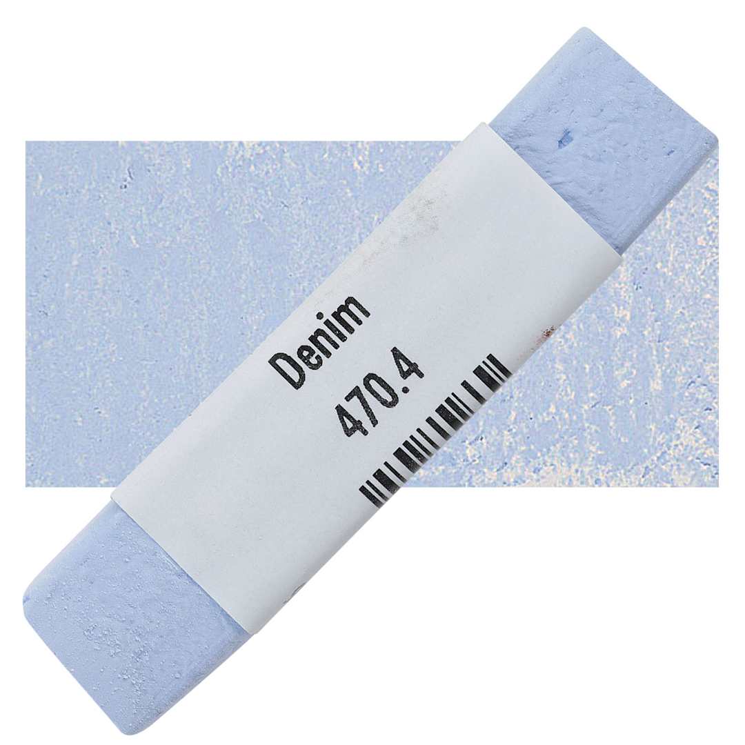 Open in modal - Great American Handmade Pastel - Denim 4, 470.4 pastel and swatch