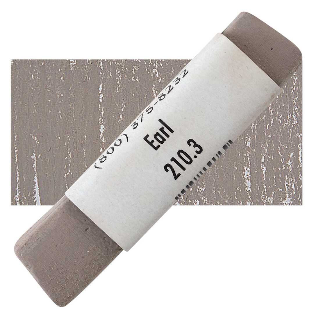 Open in modal - Great American Handmade Pastel - Earl 3, 210.3 pastel and swatch