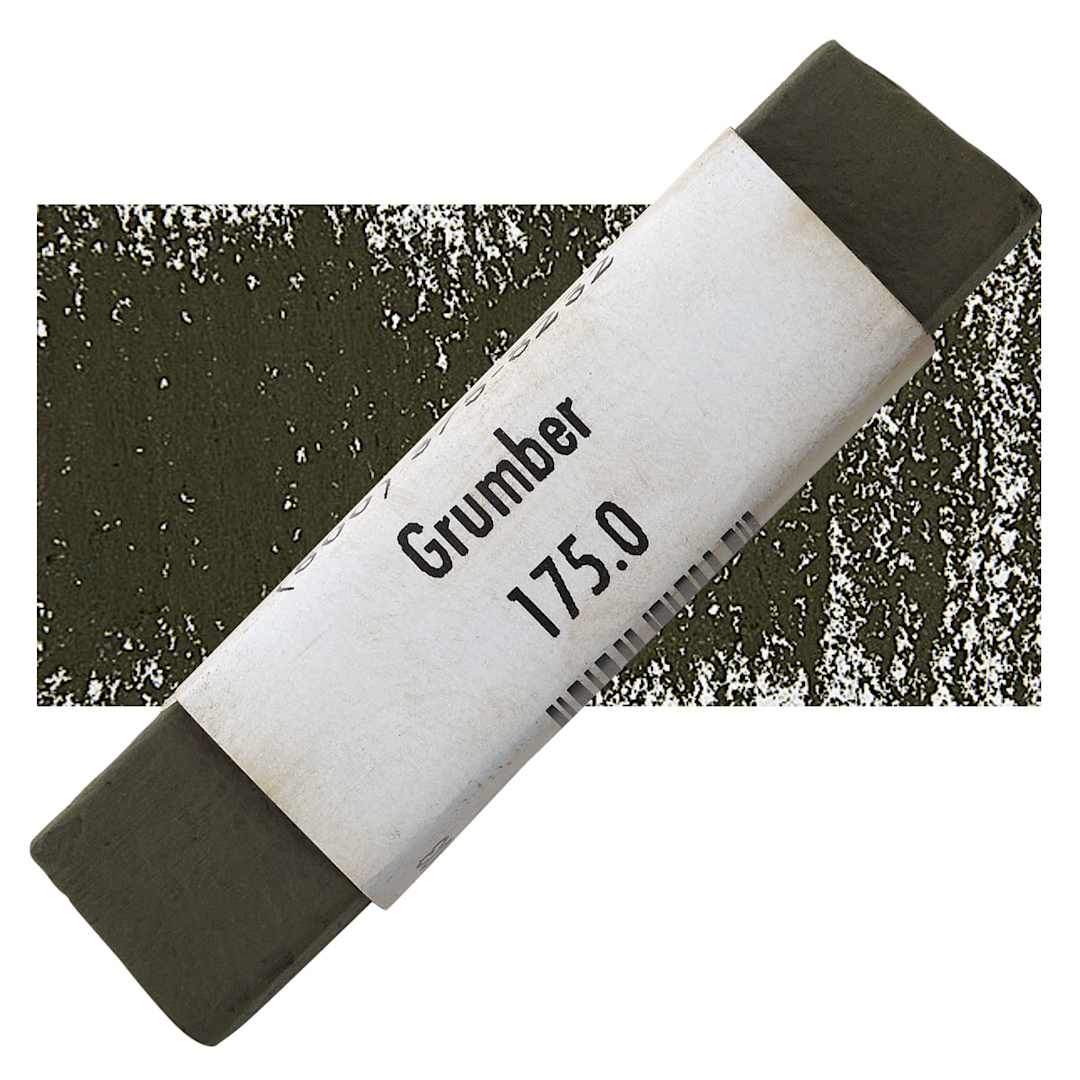 Open in modal - Great American Handmade Pastel - Grumber 0, 175.0 pastel and swatch