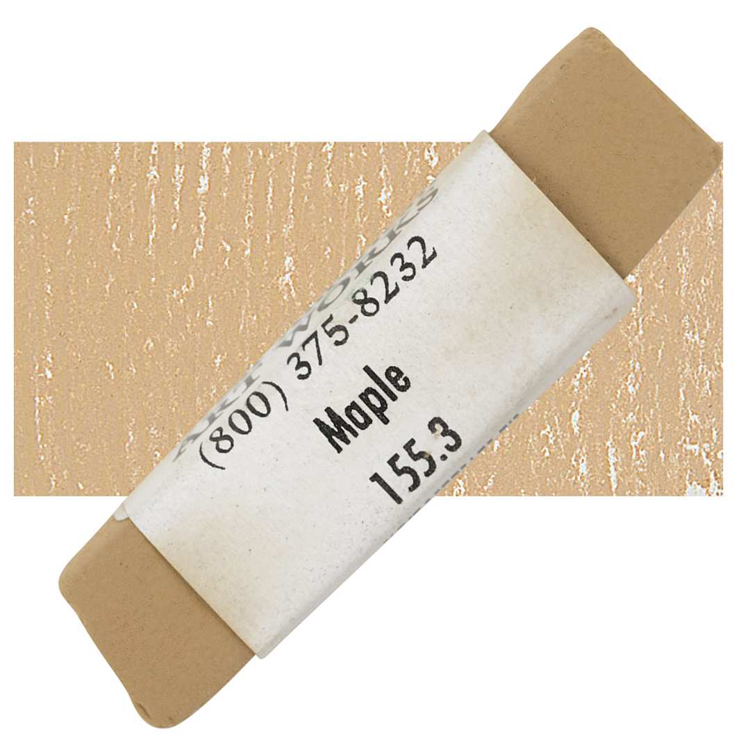 Open in modal - Great American Handmade Pastel - Maple 3, 155.3 pastel and swatch