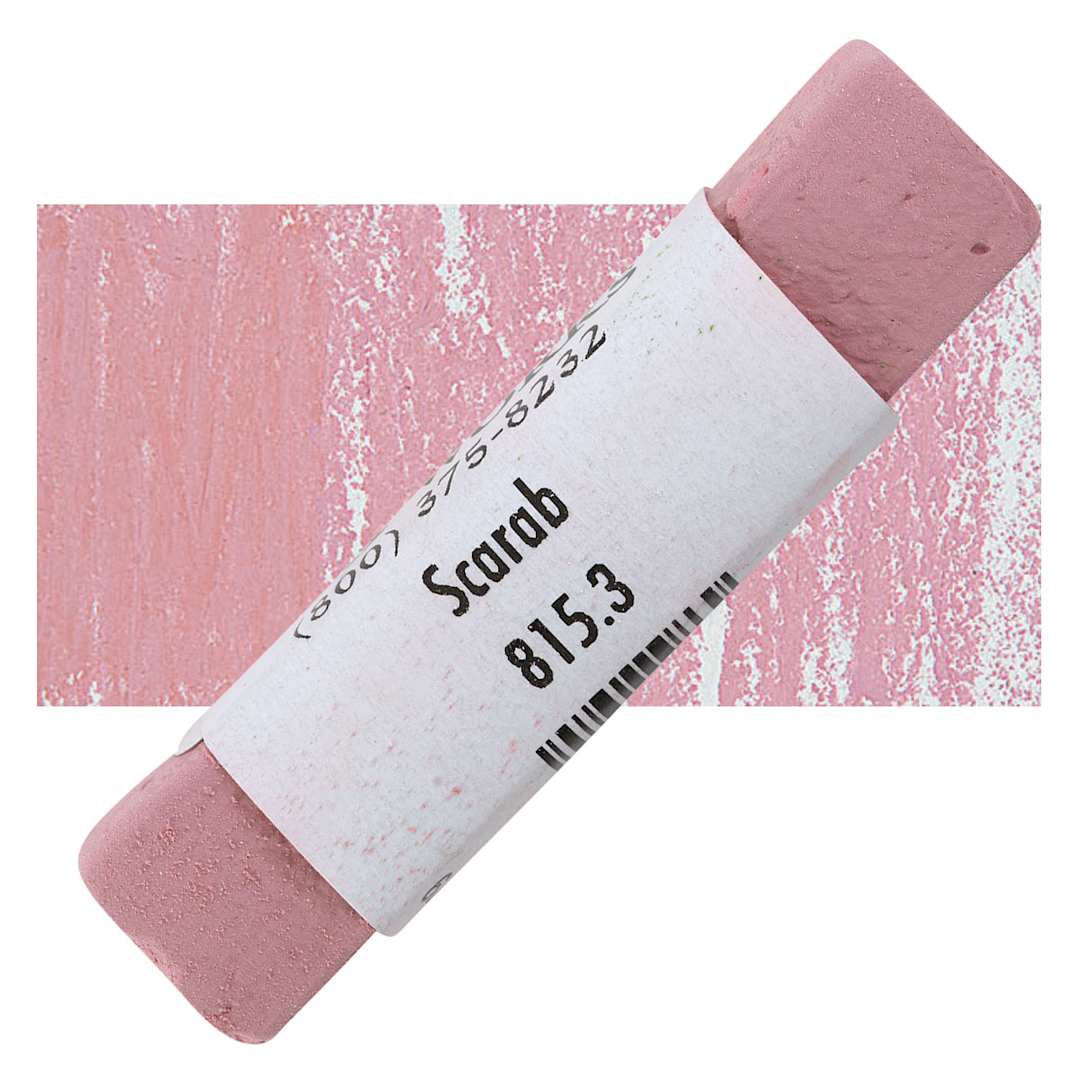 Open in modal - Great American Handmade Pastel - SOM Scarab 3, 815.3 pastel and swatch