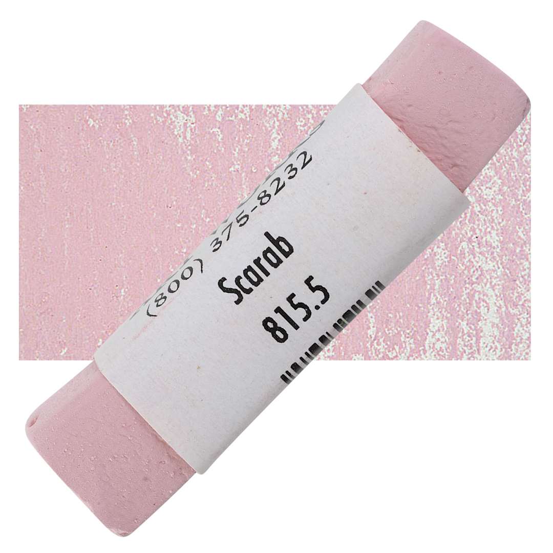 Open in modal - Great American Handmade Pastel - SOM Scarab 5, 815.5 pastel and swatch