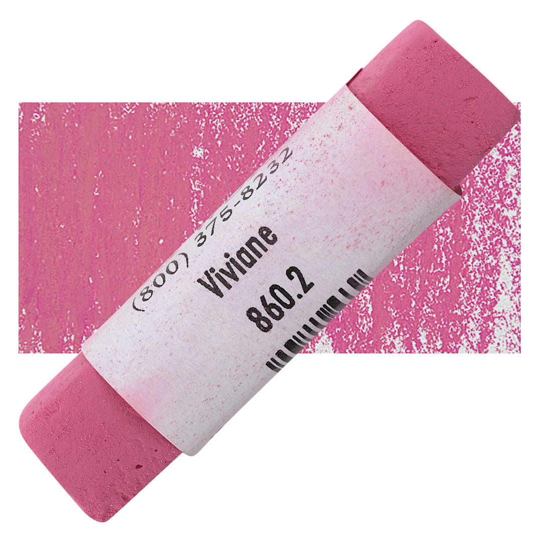 Open in modal - Great American Handmade Pastel - SOM Viviane 2, 860.2 pastel and swatch