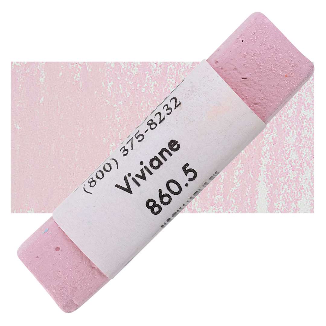 Open in modal - Great American Handmade Pastel - SOM Viviane 5, 860.5 pastel and swatch