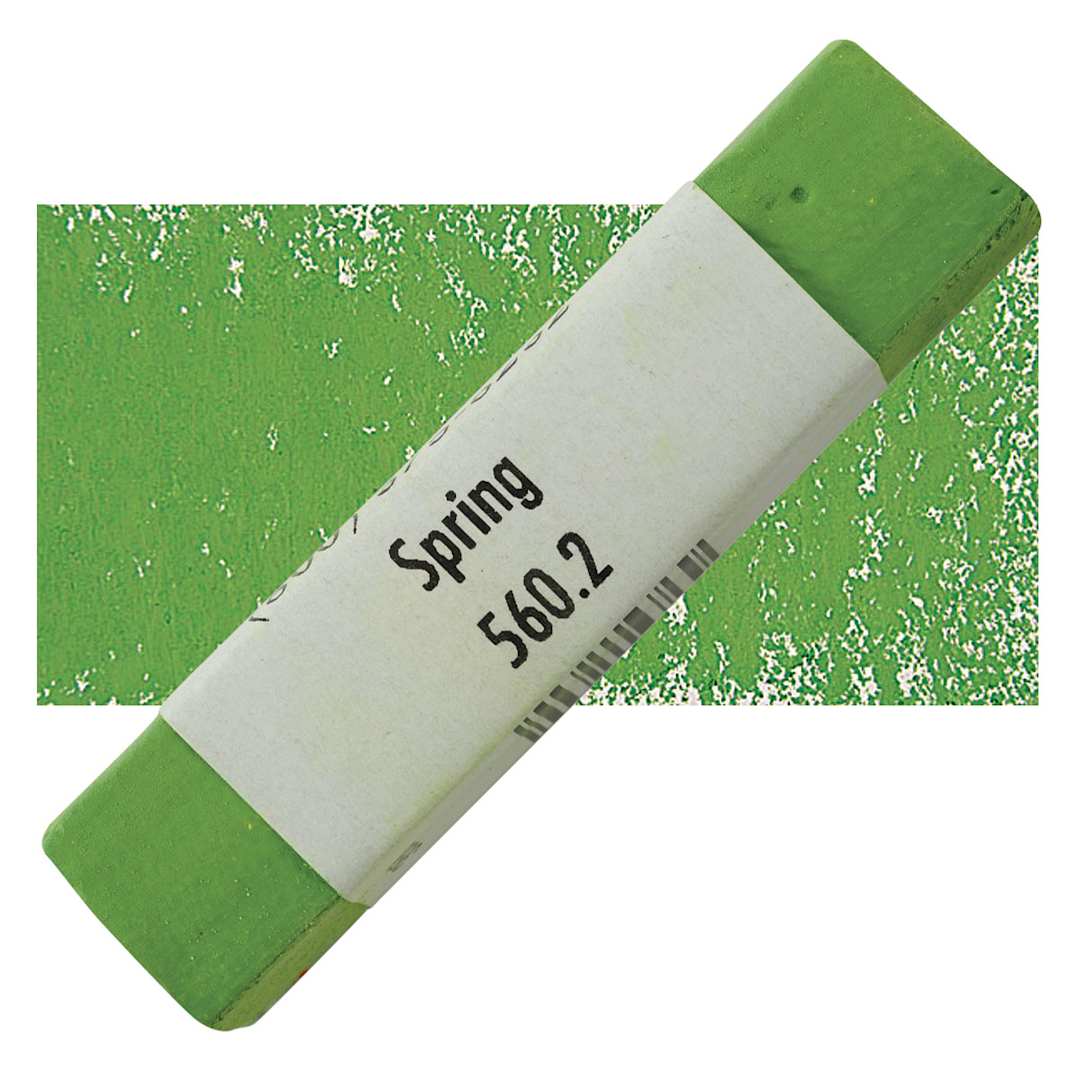 Open in modal - Great American Handmade Pastel - Spring 2, 560.2 pastel and swatch