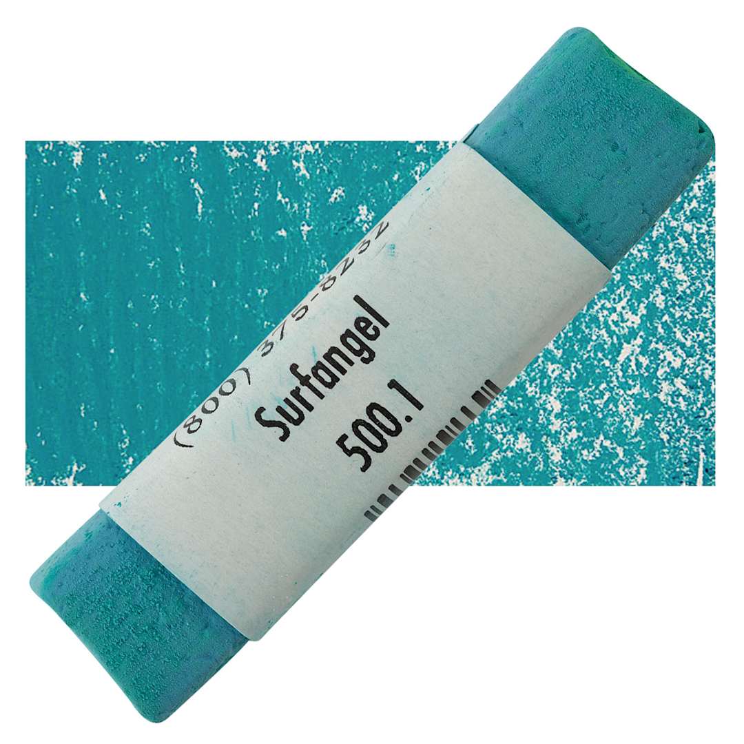 Open in modal - Great American Handmade Pastel - Surfangel 1, 500.1 pastel and swatch