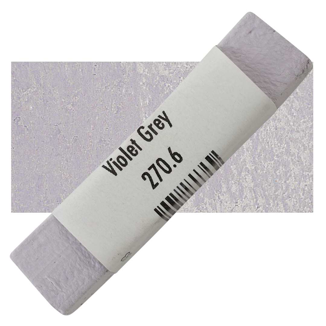 Open in modal - Great American Handmade Pastel - Violet Gray 6, 270.6 pastel and swatch