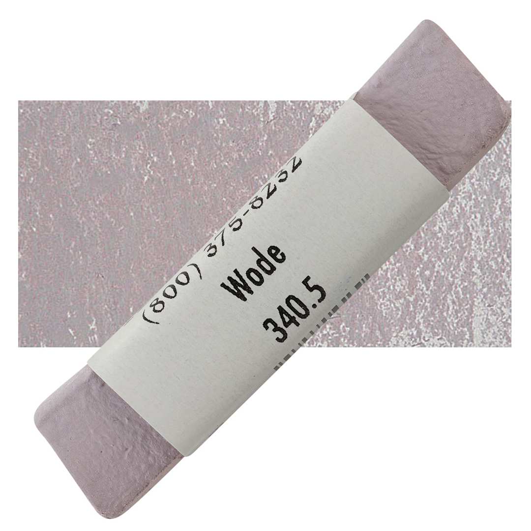 Open in modal - Great American Handmade Pastel - Wode 5, 340.5 pastel and swatch