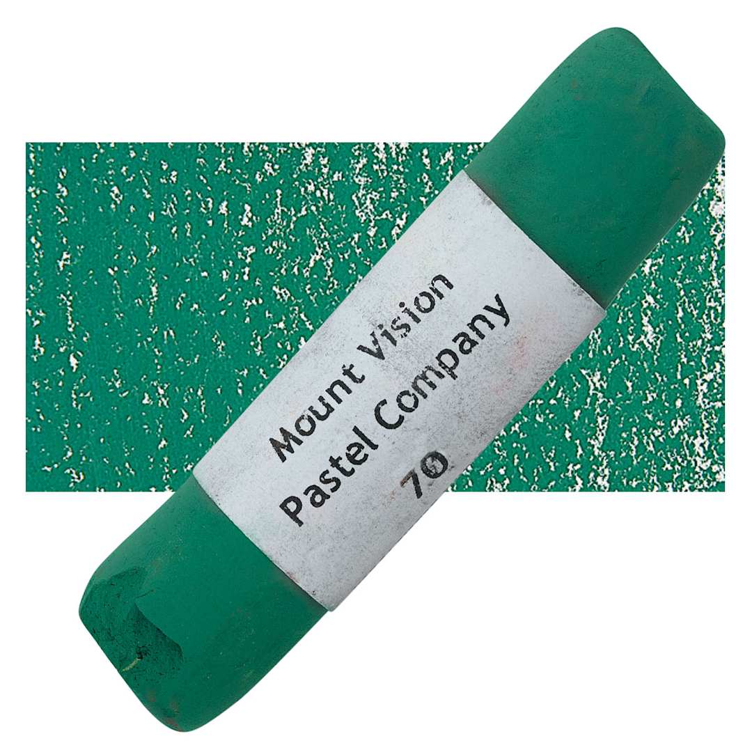 Open in modal - Mount Vision Handmade Pastel - Blue Green 70 pastel and swatch