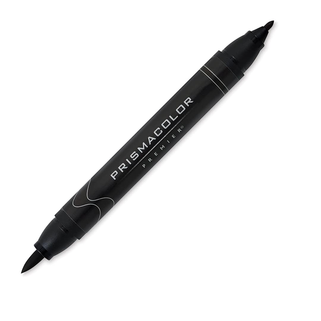 Open in modal - Prismacolor Premier Dual-Ended Brush Tip Marker - Black
